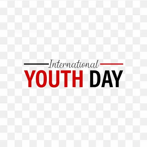 International Youth Day Png Transparent image